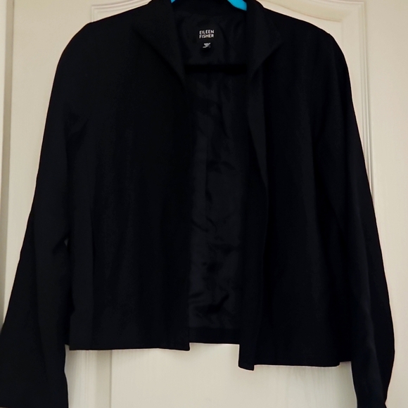 Ellen Fisher Black Jacket - Small - Very Good condition - Picture 1 of 4